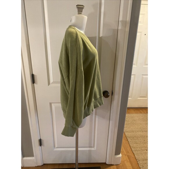 Sweaty Betty Sweatshirt Green Crewneck Pullover Athleisure Lounge Active Size XL - Picture 5 of 13